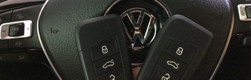 Изготовление автомобильных ключей на Volkswagen