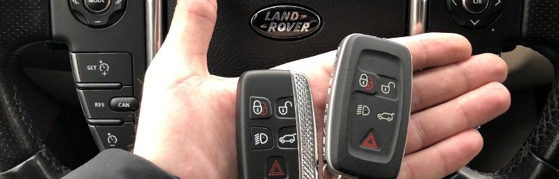 Изготовление автомобильных ключей на Land Rover